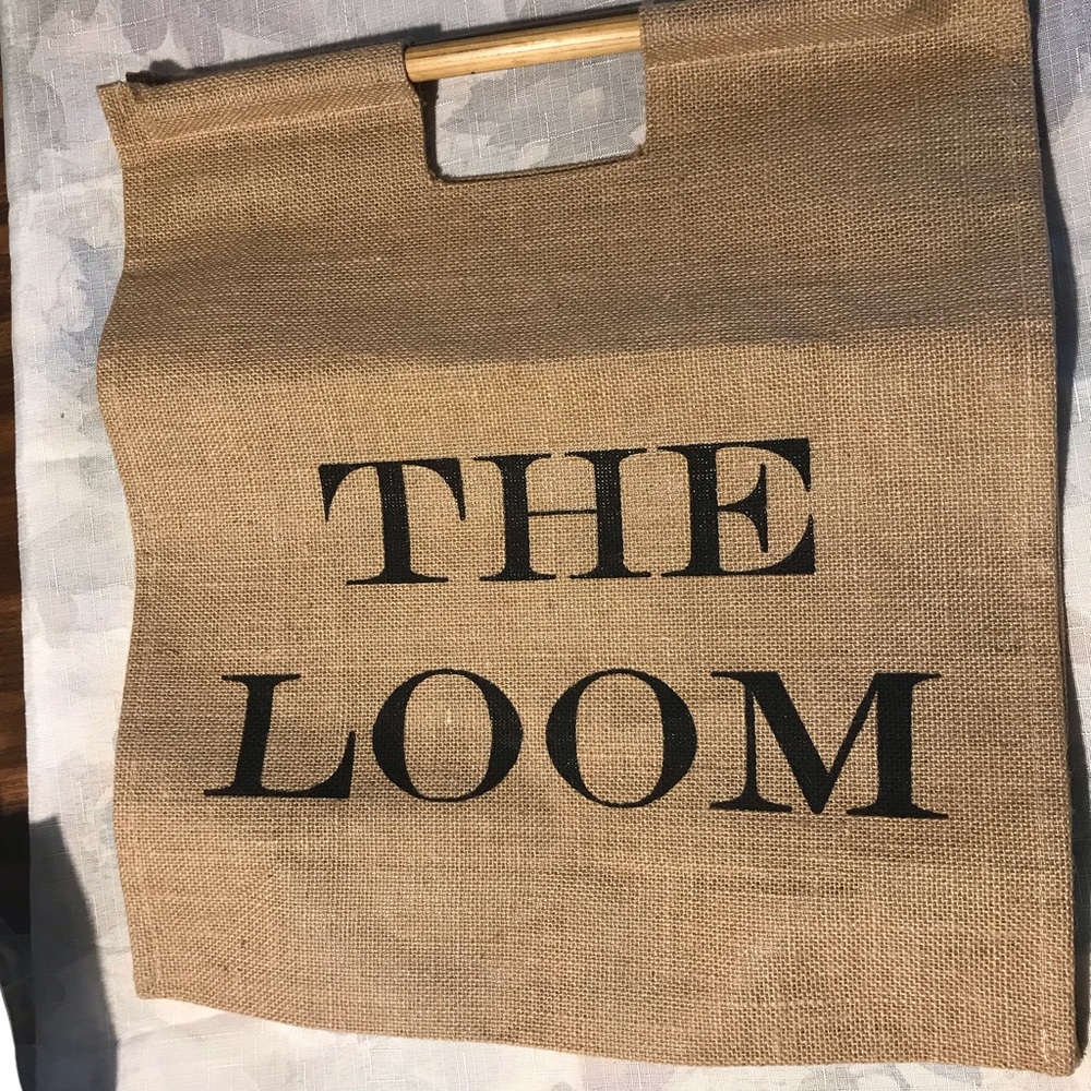 Never Used “The Loom “ earth  bag tote